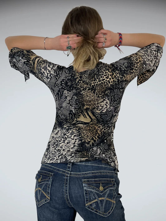 Long sleeve blouse