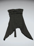 Wild Ruffle Animal Print Skirt (S)