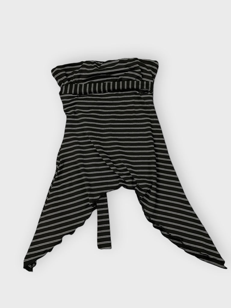 Wild Ruffle Animal Print Skirt (S)