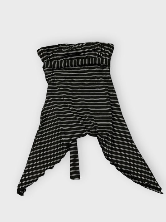 Wild Ruffle Animal Print Skirt (S)