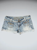 pocket style denim hotpants (M)