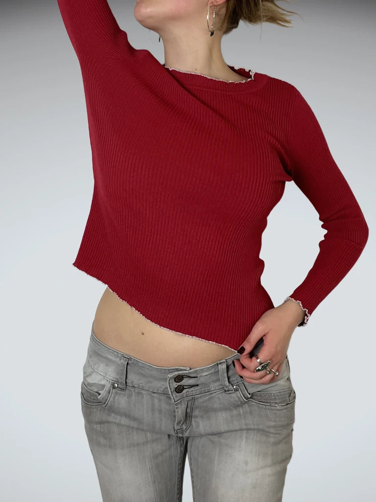 Red sweater