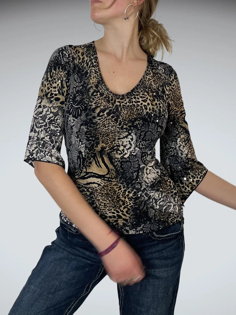 Long sleeve blouse