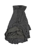 Midnight Grace Fitted Black Dress (S)