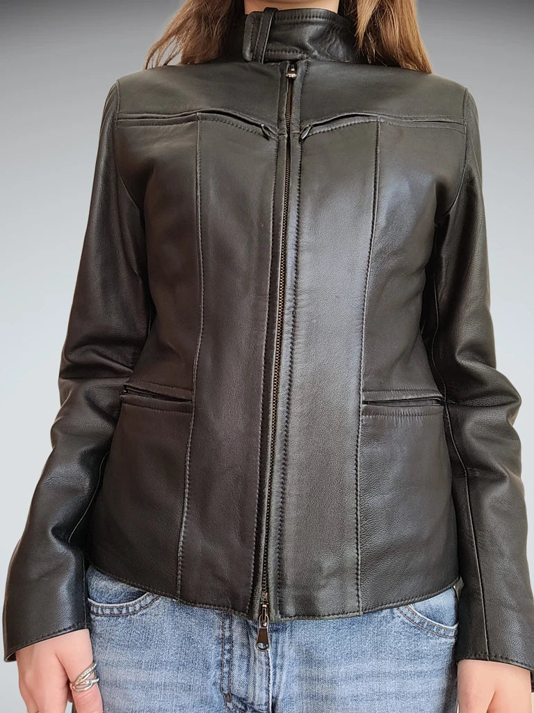 Leather jacket