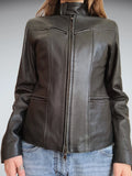 Leather jacket