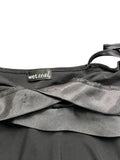 Black Satin Bow Detail Top (S)