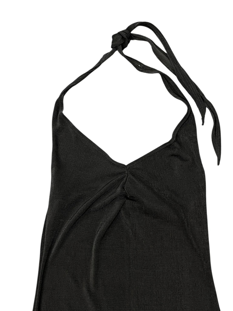 Minimalist Black Lightweight Summer Top (S)
