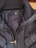 Black puffer jacket