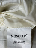 moncler white leather jacket