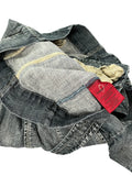 Foxyjeans Double Breasted Denim Coat (XS)