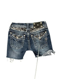 Miss Me Embellished Pocket Denim Hotpants (M)