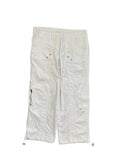 Style & Co White Cropped Cargo Pants (XS)