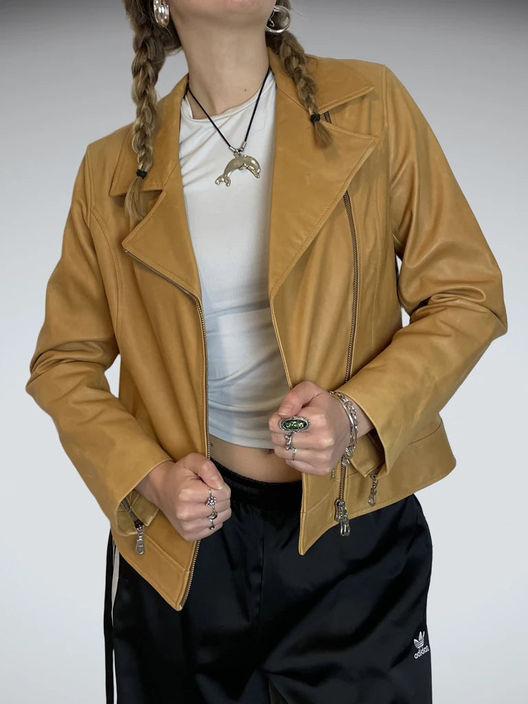 Leather jacket