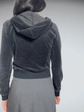 south pole crop hoodie (S)