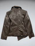 Dormeuril Brown Genuine Leather Jacket (M)