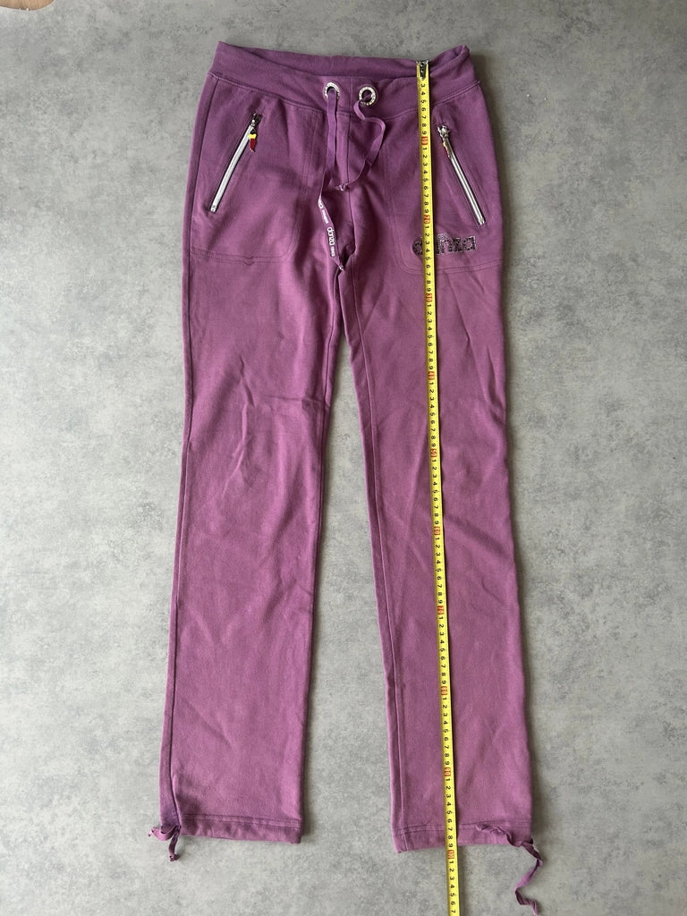 Y2K purple sweatpants (2-piece set)