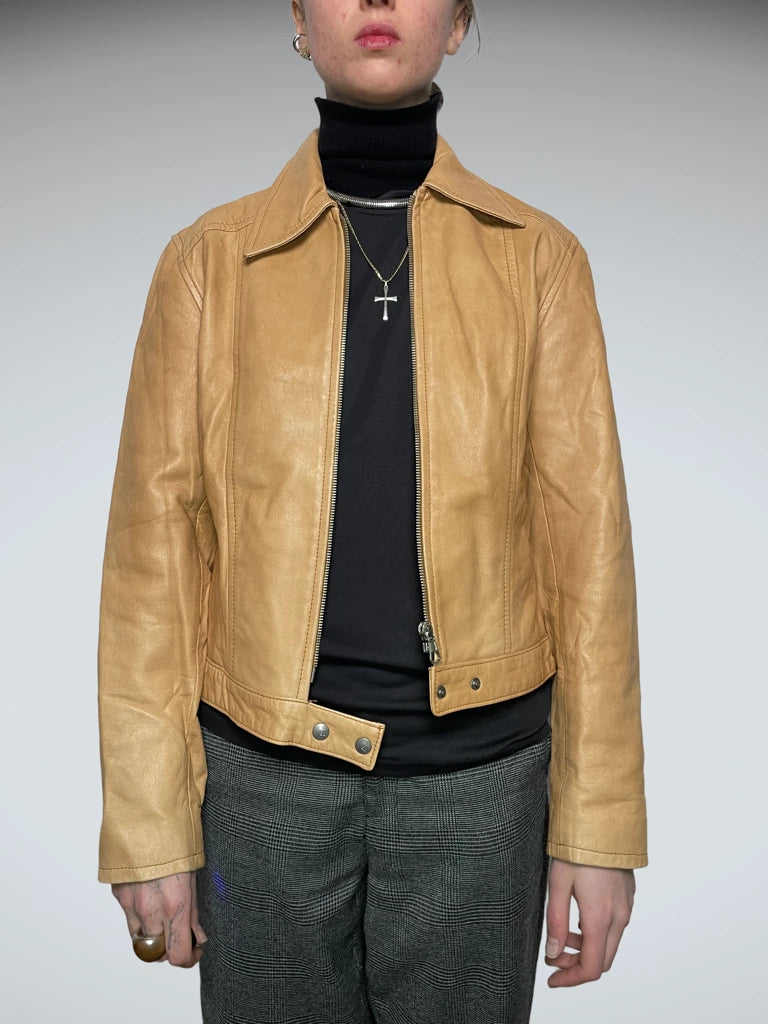 The Bomb Leather Jacket
