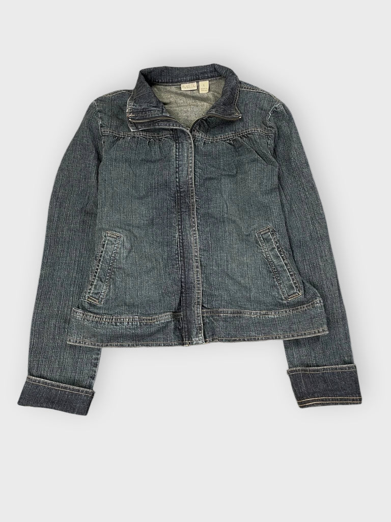 detail view, Bubbish Relaxed Fit Denim Jacket, vintage Y2K second hand piece