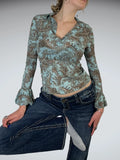 Blue blouse
