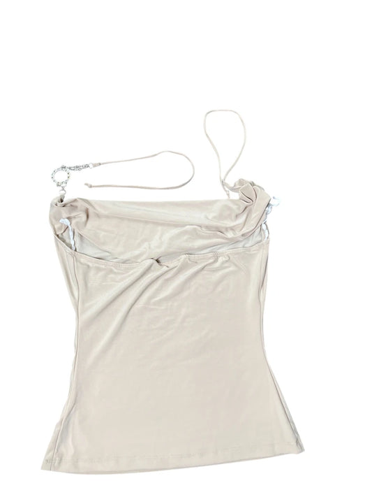 Golden Sand Rhinestone Camisole (S)