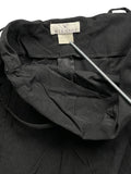 Black Zip Corset Top (S)