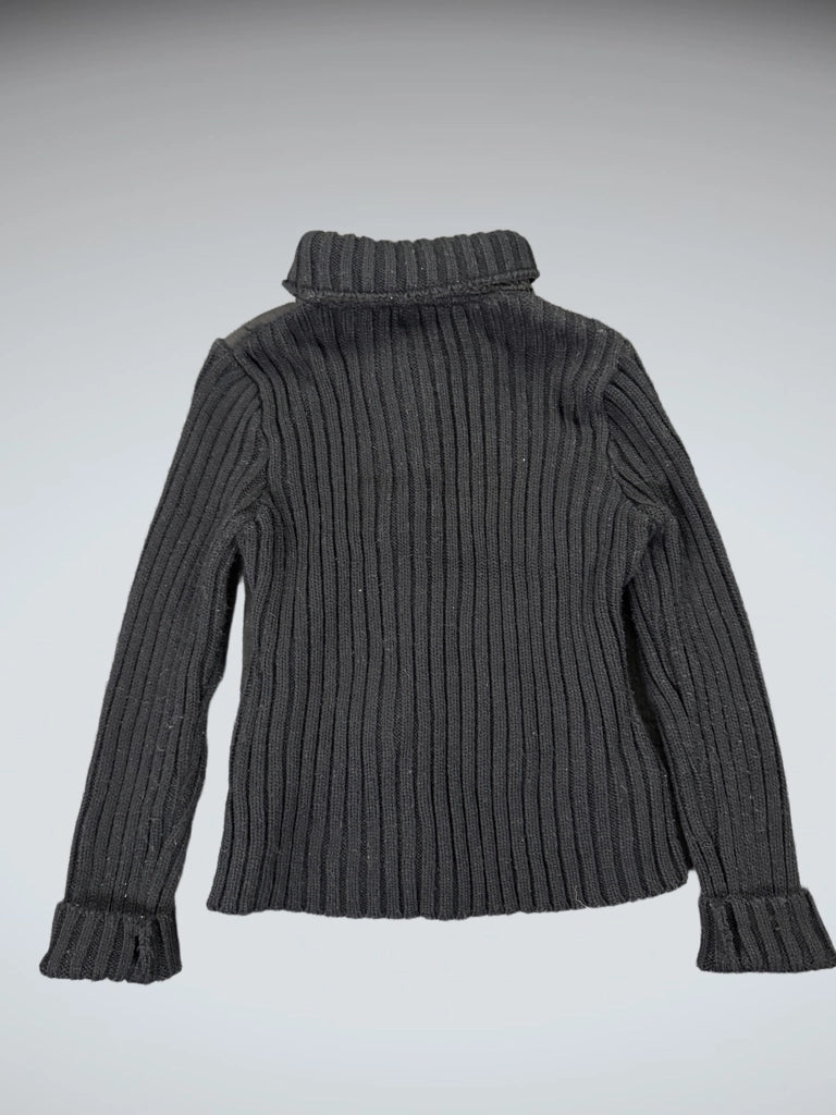 Joyce Leslie Black Faux Fur Jacket (L)