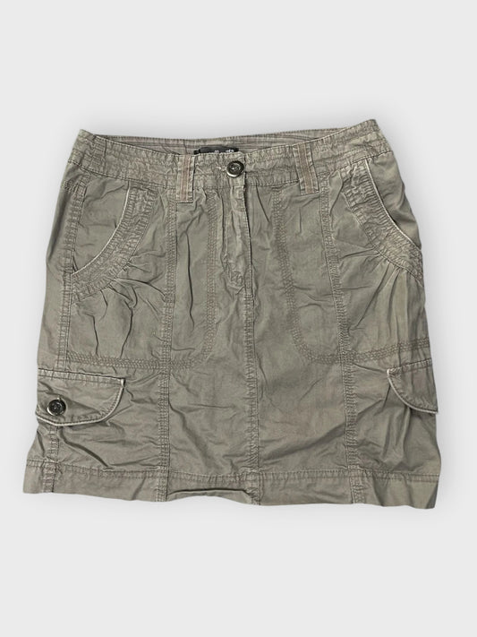 Willi Smith Khaki Chino Skirt (M)