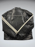 Whispering Smith Black Racing Leather Jacket (L)