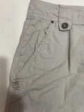 Khaki Beige Cargo Mini Skirt Utility Style Vintage Casual (M)