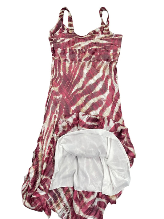 Blush Whisper Patterned Midi Dress (M)