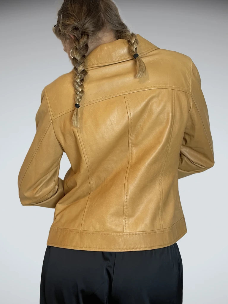 Leather jacket