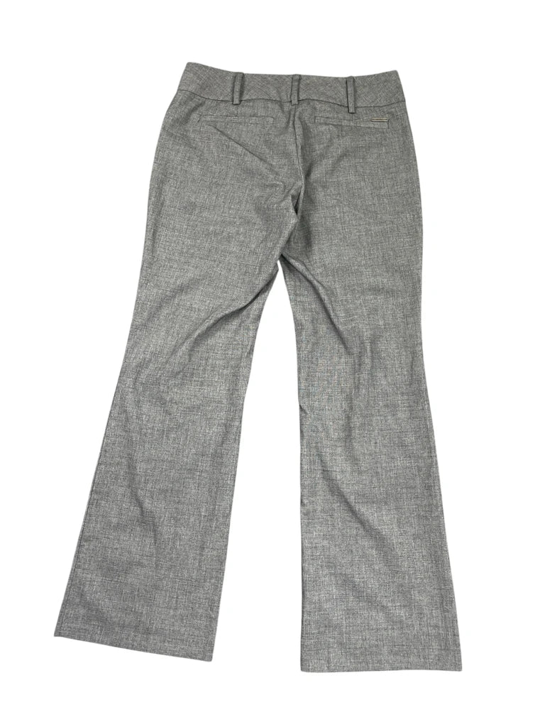 7Avenue Grey Textured Suit Pants (S)