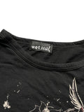 Y2K Black Graphic Ed Hardy Style Tee (S)