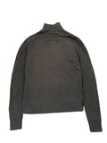 Esprit Black Ribbed Full-Zip Sweater (L)