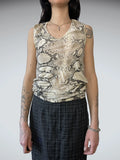 Just Cavalli Snake Tank Top