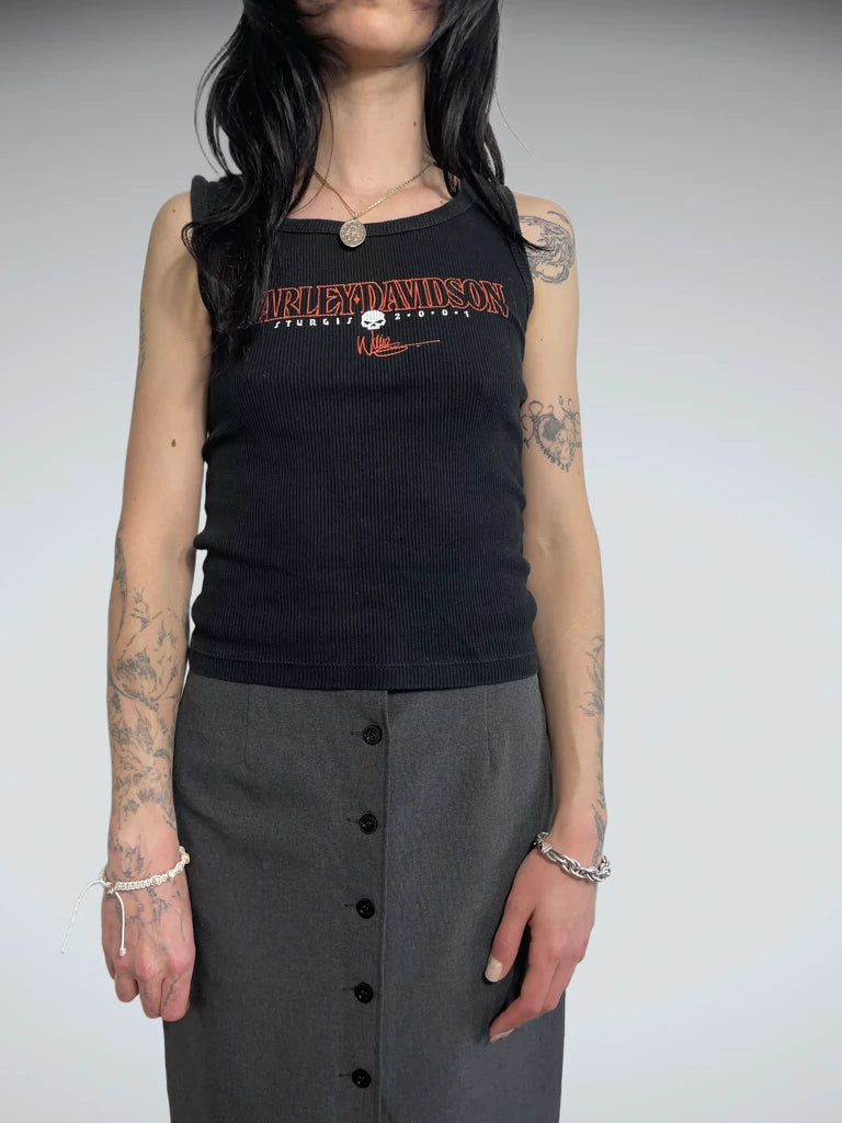 harley davidson top (S)