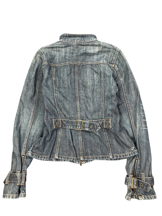 Billabong Moto Style Denim Jacket (L)