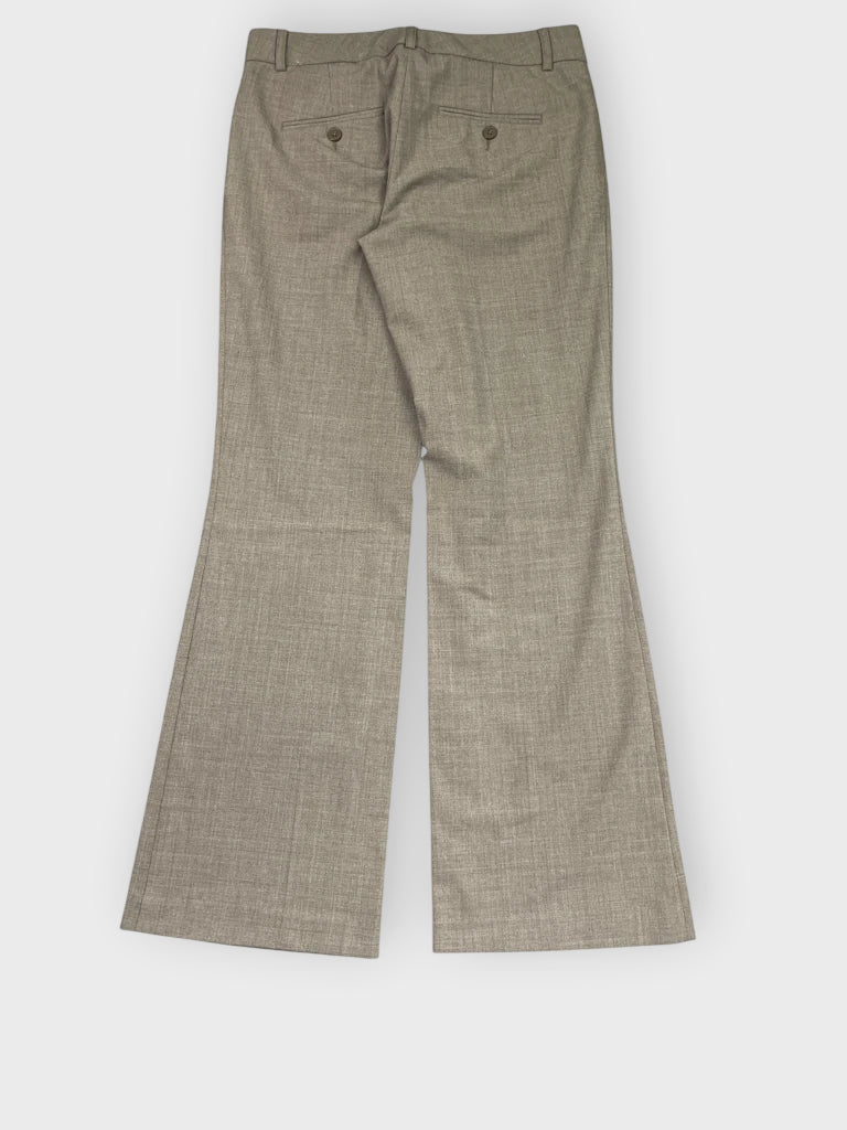 Brown Tailored Flared Suit Pants (S)