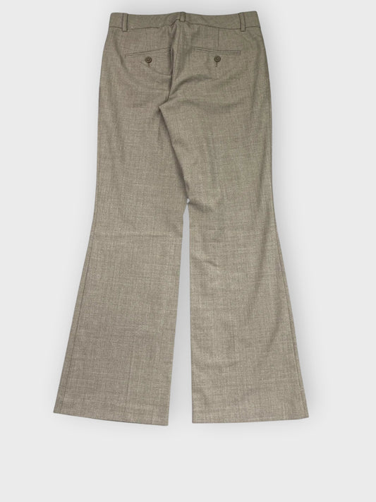 Brown Tailored Flared Suit Pants (S)