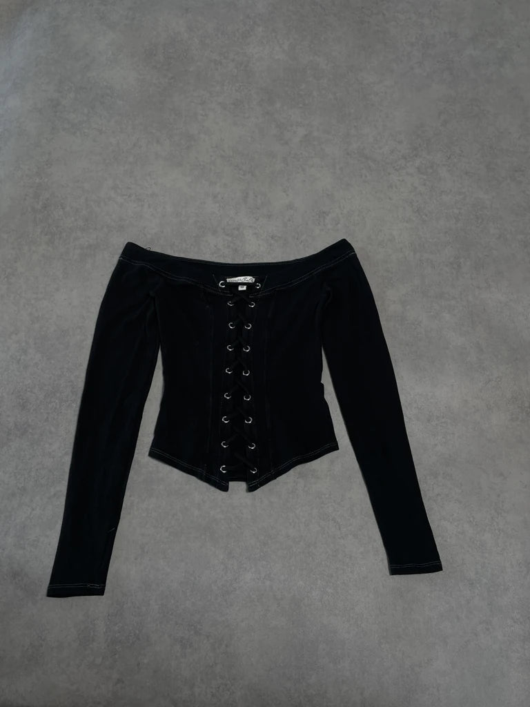 corset long sleeve top