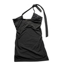 Black Halter Bikini Style Top (S)