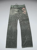Juicy Couture Green Velour Pants (S)