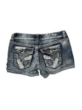 Ariya Jeans Distressed Vintage Denim Hotpants (M)