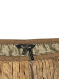 Earth-tone patterned skirt by Nic + Zoe (L)