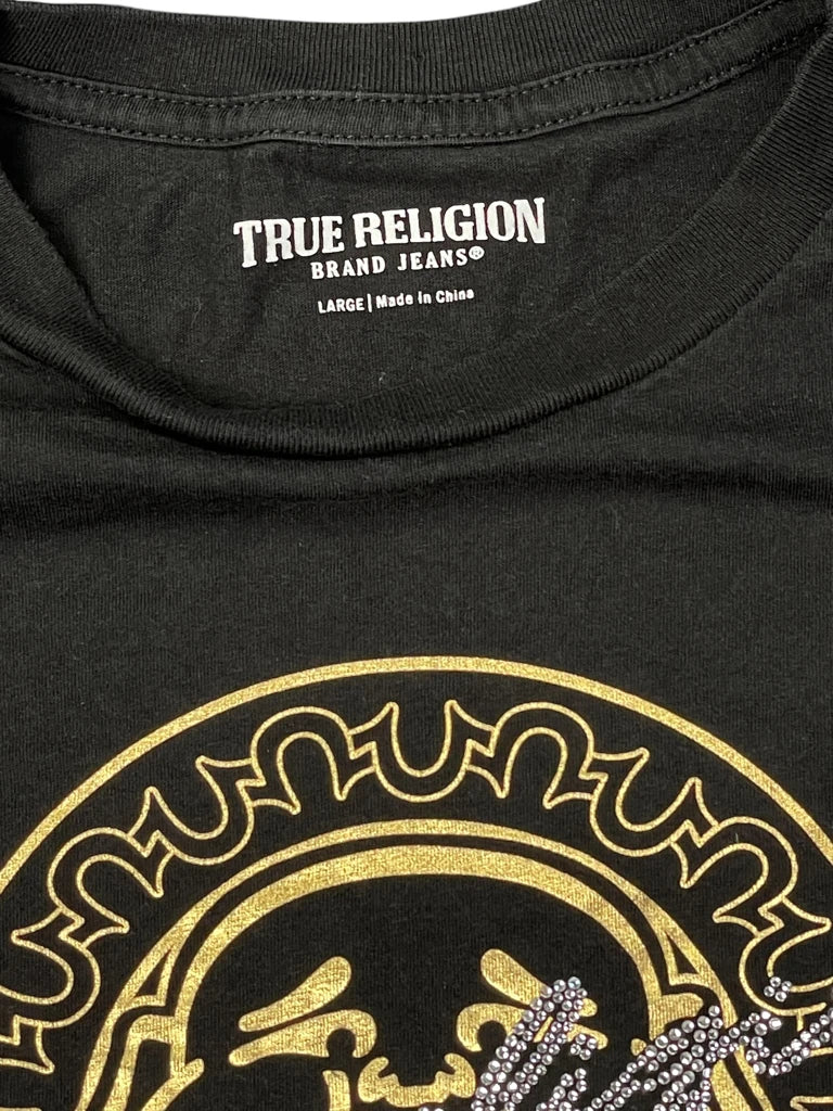 True Religion Graphic Print Top (L)