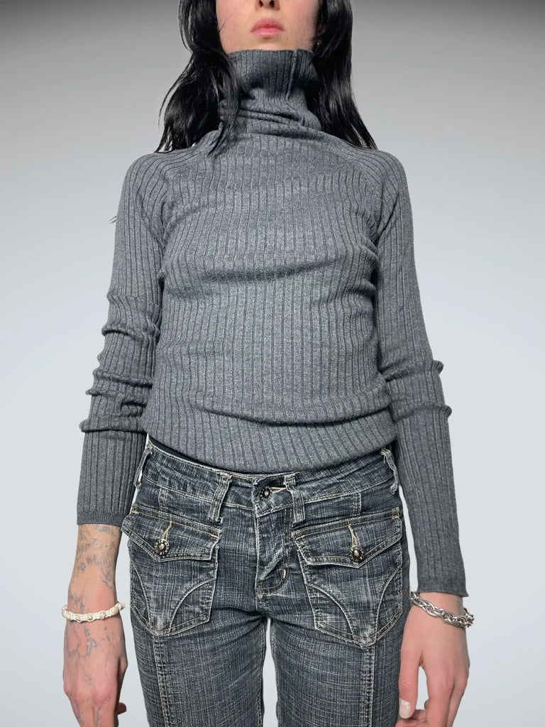 turtle neck jumper