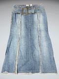 Carolina Blues Long Denim Skirt (XL)