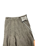Larry Levine Grey Flared Midi Skirt (M)