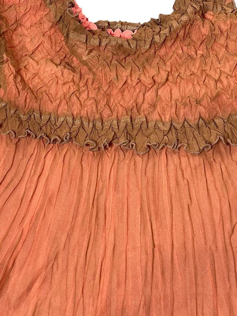 Earthy Ombre Boho Top (S)